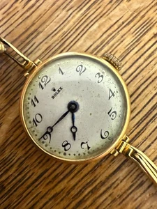 Rolex Vintage Donna Oro 18k 750 Cocktail Orologiaio Speciale B126 - Foto 1 di 11