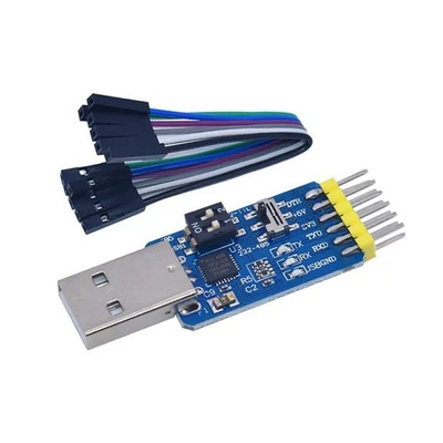 6-In-1 Multifunctional USB to UART Serial Port Module USB TTL 485 232 4087 - Image 1 of 4