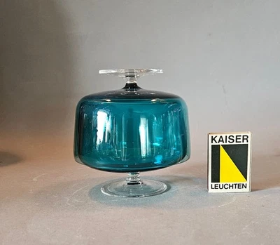 vintage Wilhelm Wagenfeld WMF Konfekt Doppelschale Glas 60er Jahre Bauhaus Dose - Bild 1 von 4
