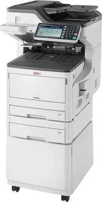 Oki MC853dnct A3 A4 Farb Laserdrucker Scanner Kopierer Fax Duplex USB WLAN RJ45 - Bild 1 von 4