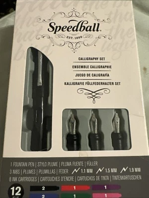 Juego de plumas estilográficas Art Products 002904 caligrafía de lujo nuevo Foto 1 de 4