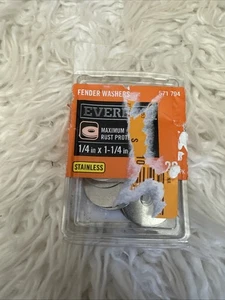 Arandelas de guardabarros Everbilt paquete de 17 1/4" x 1-1/4" originales OEM 571 794 - Imagen 1 de 1