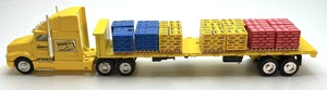 K-Line - Heavy Hauler Tractor Trailer Flat Bed - Quikrete - Picture 1 of 7