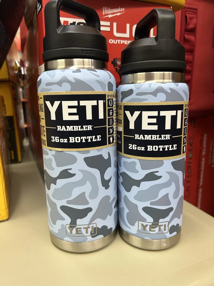 Lote Botella Yeti Azul Camuflaje Set Foto 1 de 1