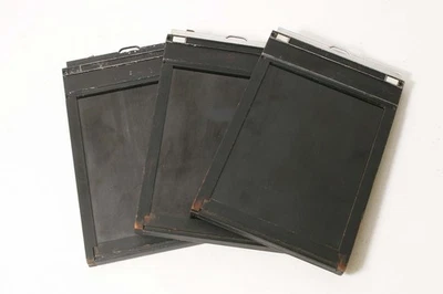 C13546~ 5X7 – THREE Vintage LISCO 5X7” Cut Film Holder – Fully Working - Image 1 of 4