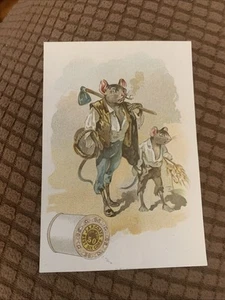 (B) Victorian Trade Cards, J.P. Coats - Picture 1 of 2
