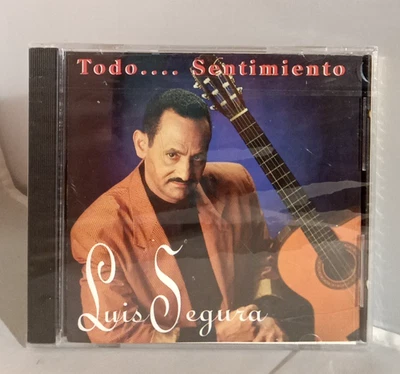 Luis Segura: Todo...Sentimiento - 1993 Platano Records CD Album - Sealed Foto 1 de 2