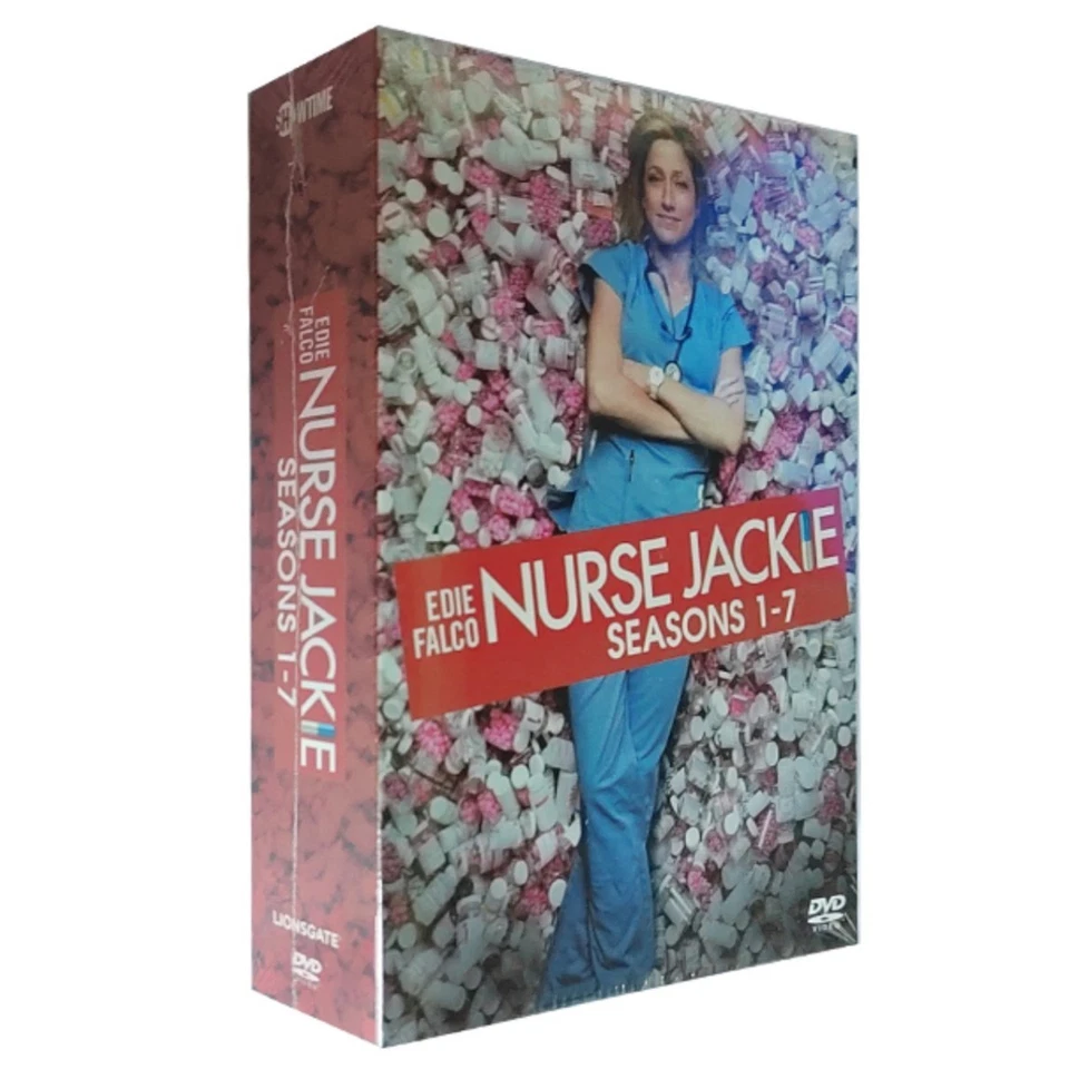 Nurse Jackie - The Complete Series Seasons 1-7 (DVD, 21-Disc, Box-Set) ~Sealed~ Foto 1 de 1