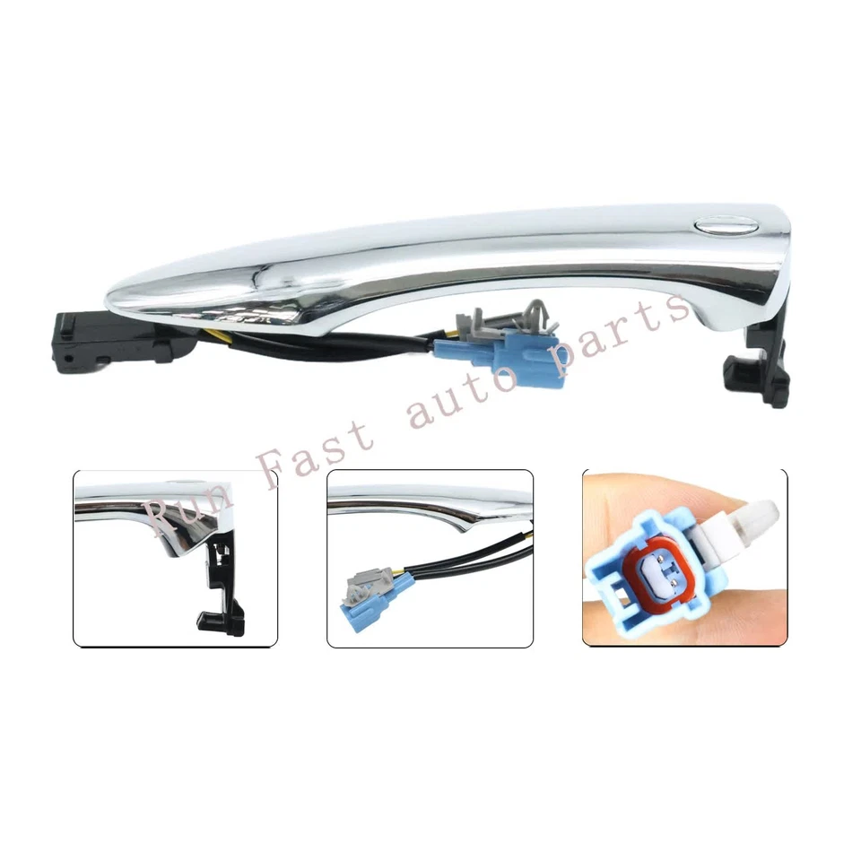 1PC Front Exterior Door Handle 806401LA0D For 17-24 Nissan Armada Infiniti QX80 - Изображение 1 из 4