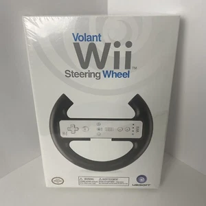 Wii Steering Wheel Volant Ubisoft - New in Box Factory Sealed - Picture 1 of 2