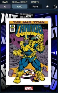 2020 Topps Marvel Read All About It #7 Series 1 - Blue Digital Card - Bild 1 von 1
