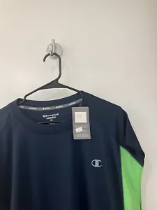 Champion powertrain polyester sleeveless blue t shirt men's 3xl XXXL NWT NEW - Picture 1 of 3