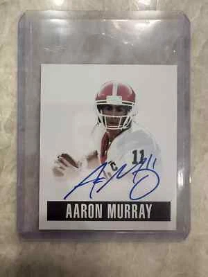 2014 Leaf Originals Aaron Murray #AM1 Rookie Auto RC GEORGIA BULLDOGS KC CHIEFS - Image 1 of 4