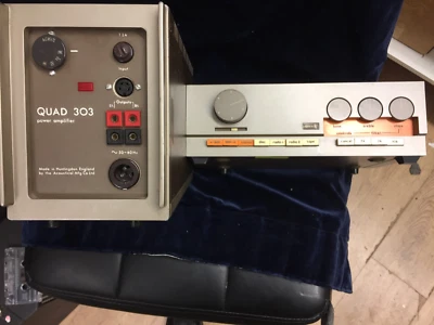 Quad 303 & 33 amplifier & preamp - Image 1 of 4
