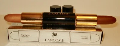 Lancome Le Duo Iluminador/Contorno Barra 0.28oz Gamuza Tamaño Completo Nuevo en Caja Foto 1 de 3