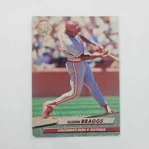 Glenn Braggs 1992 Fleer Ultra #185 Cincinnati Reds Baseball Card Man Cave - Picture 1 of 2