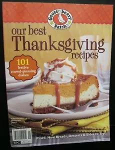 GOOSEBERRY PATCH OUR BEST THANKSGIVING RECIPES SOFTCOVER 2015 101 DISHES RECIPES - Picture 1 of 5