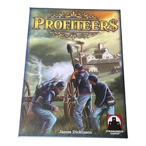 Profiteers Board Game by Stronghold Games - Unpunched/Complete/New/Civil War 🐙 - Picture 1 of 11