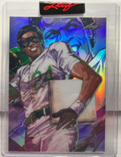 Rickey Henderson 2023 Leaf Anime Nation by Shion Minable #d 122/130 Man of Steal