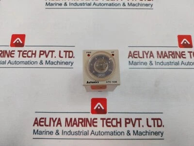 Autonics ATE-10M Solid State ON Delay Timer 250 VAC 3A 110/220VAC 50/60HZ - Image 1 of 4