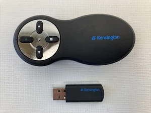 Kensington Wireless Presenter Remote Control 4BTN Black K33373 - Picture 1 of 12