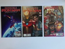 Invincible Iron Man 2 4 5 Lot  Marvel Comics 2016 2017 Riri Williams