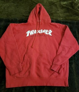 thrasher worldwide moletom com capuz