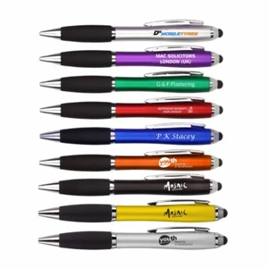 Personalised Pens 1-500 Bulk Order Ball Pens Business LOGO TEXT BLACK INK ONLY - Picture 1 of 18