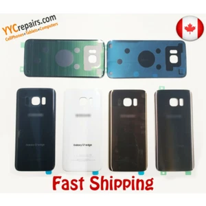 Vitre arrière cache batterie de remplacement + adhésif Samsung Galaxy S7 G930 - Photo 1 sur 1