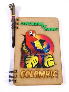 Cartagena De Indias Notebook with pen - Picture 1 of 6