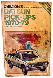 Chilton's Repair & Tune Up Guide Datsun Pick-ups 1970-79 Pre-Owned Part 6816 - Picture 1 of 11