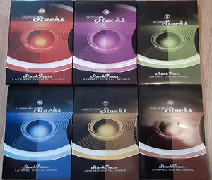 Digital Juice Stack Traxx Layered Digital Music Lot Volume 13, 14, 29, 33, 40 - Picture 1 of 11