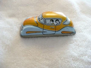 LM- VINTAGE WIND UP METAL CAR (#16740) (REAL NICE) - Picture 1 of 12
