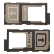 For Sony Xperia Z5 Z5 Premium Micro SD Memory Sim Card Tray Black E6603 E6853