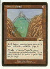 Erratic Portal - Exodus- Rare, English MTG Magic the Gathering NM-M