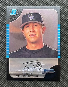 Troy Tulowitzki 2005 Bowman Chrome Draft RC #BDP105 Colorado Rockies