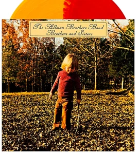 The Allman Brothers Band Brothers And Sisters Red & Gold Split Vinyl Sealed NC - Picture 1 of 10