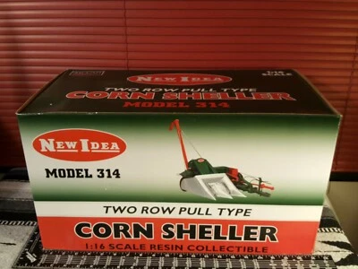 New Idea 314 Two Row Corn Sheller 1/16 Resin Implement Replica  By SpecCast - Image 1 of 4