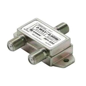 Steren 201-232 2-Way 2 GHz Satellite Splitter One Port DC Power Passing High Frq - Picture 1 of 1