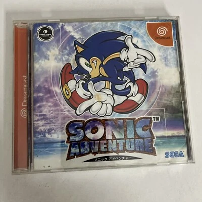 Sonic Adventure DC Sega Dreamcast NTSC-J JAPAN 1998 Platformer Game - Image 1 of 4