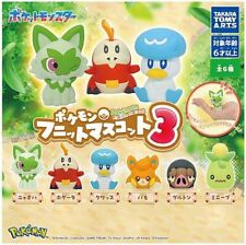 Pokemon Funit Mascot 3 All 6 Types Set Full Comp Gacha Capsule Toy Japan