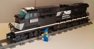 Custom Train Norfolk Southern ES44ac Engine -PLEASE READ ITEM DESCRIPTION-