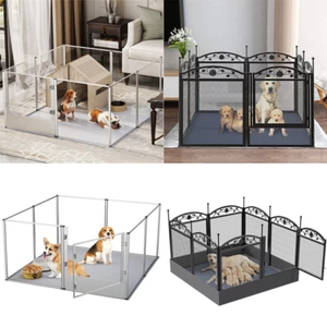 Stabil Wurfbox Welpenbox Wurfkiste Welpenauslauf Welpenlaufstall faltbar Hündin  - Afbeelding 1 van 36