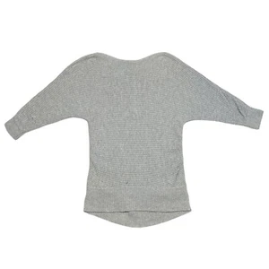 Lou & Grey Pulloverkleid Damen Gr. Small Langarm U-Boot-Ausschnitt grau dünner Strick - Bild 1 von 5