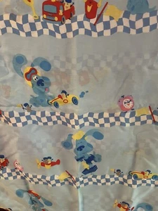 Vintage Dan River Blues Clues Twin Sheet Set - Flat, Fitted Sheet - Picture 1 of 1