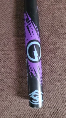  2022 Louisville Slugger 26oz. Genesis Miami Nights USSSA Softball Bat - Image 1 of 4