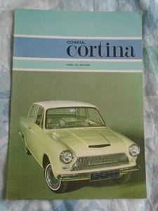 Ford Consul Cortina brochure Aug 1963 UK market ref D.5815/DOM/ENG/863 - Picture 1 of 2