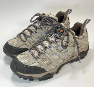 Scarpe da trekking Merrell Moab 2 Dusty Olive in ottime condizioni da donna taglia 7,5 impermeabili J88796 - Foto 1 di 9