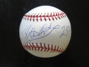 Rico Carty Autograph Signed Auto Baseball Ball Atlanta Braves Jersey Number - Picture 1 of 2