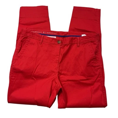 Talbots Girlfriend Chino pants Women's size 8 - Image 1 of 3